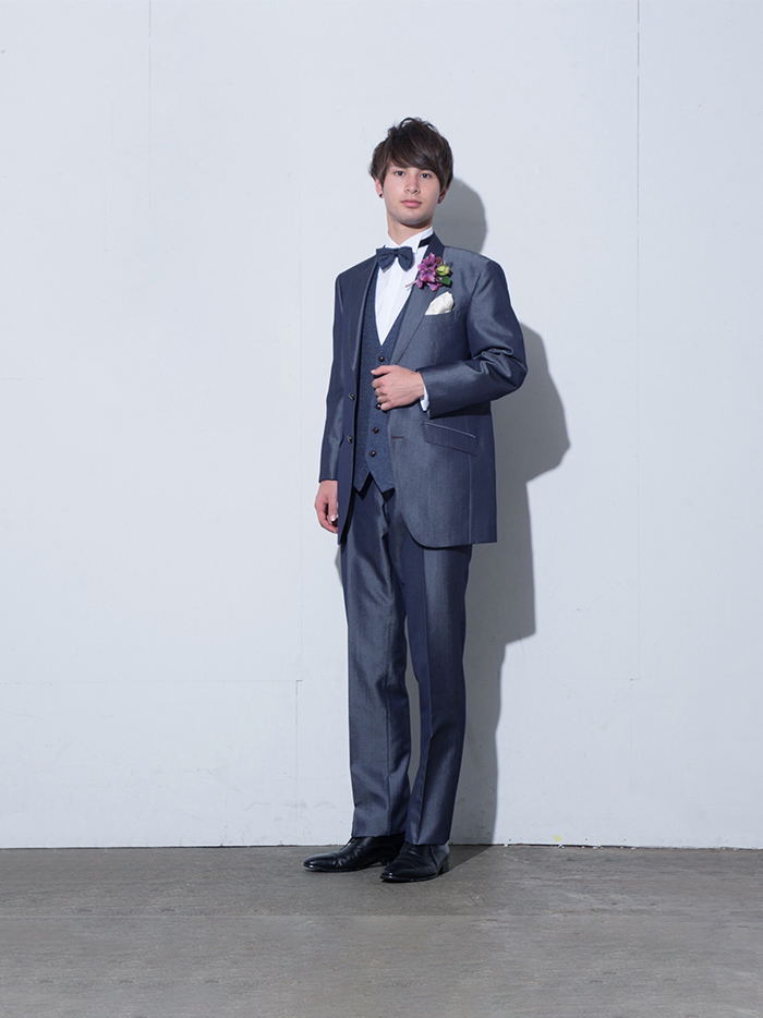 feather gray tuxedo