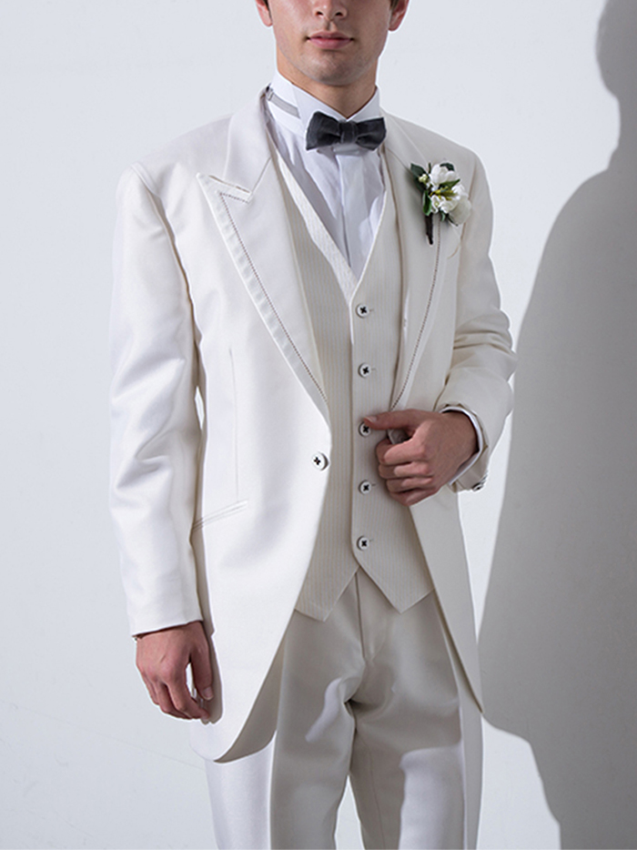 flesh white tuxedo