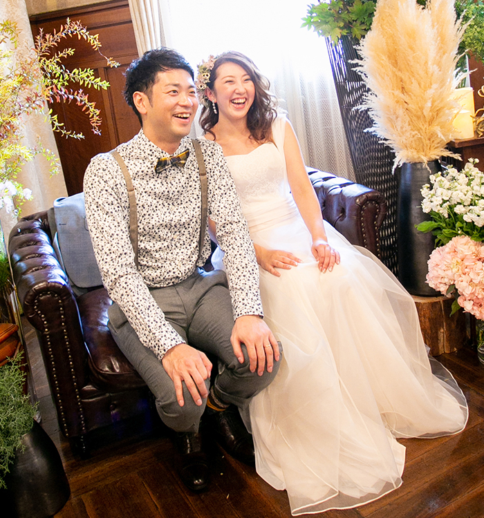 Mr. & Mrs. Hanada ＠ 旧松本邸・セブ島