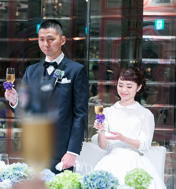 Mr. & Mrs. Abe @ Restaurant Hiramatsu